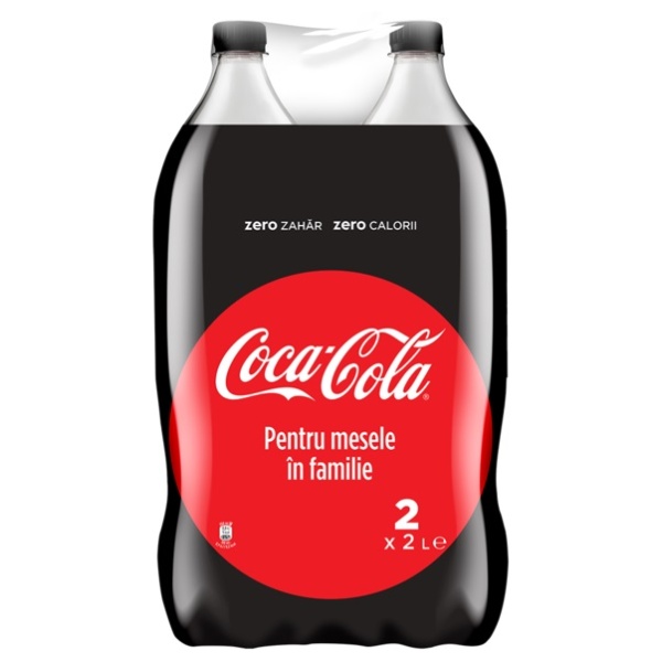 Bax 2 Buc Coca-Cola Zero 2L